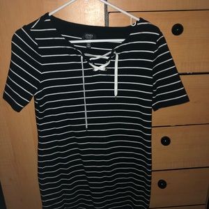 Black & White Stripped Dress